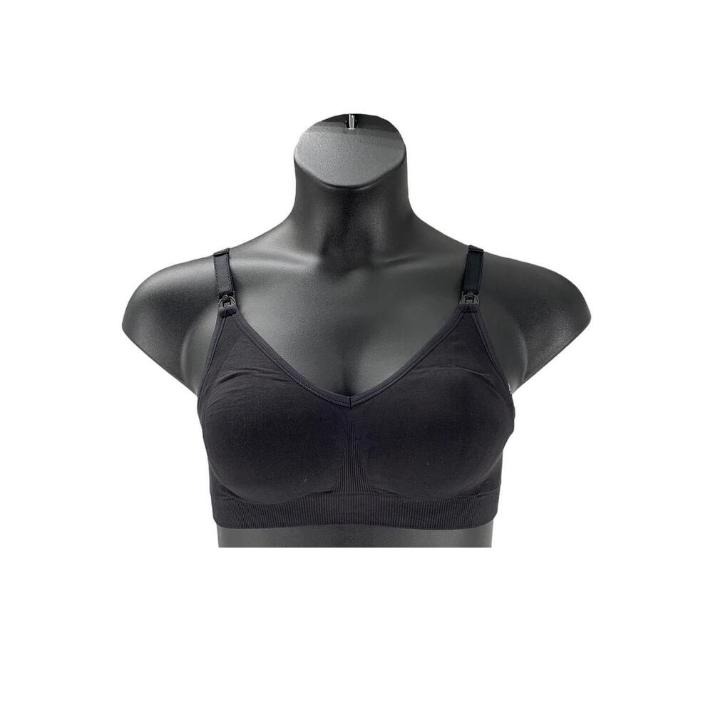 Bravado Designs Body Silk Seamless Nursing Bra Black -